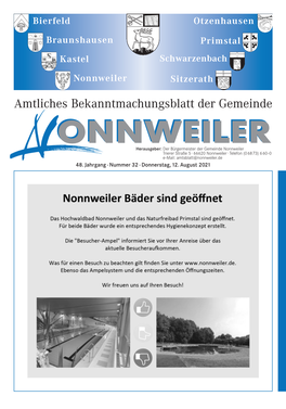 Amtsblatt 2021