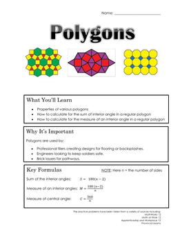 0 Polygons Booklet.Pdf