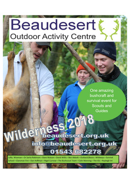 One Amazing Bushcraft and Survival Event for Scouts and Guides