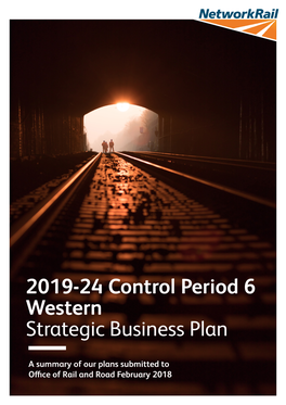 2019-24 Control Period 6 Western Strategic Business Plan