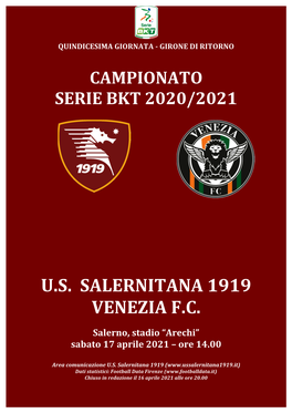 U.S. Salernitana 1919 Venezia F.C