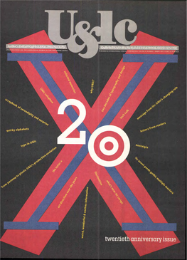 Twentieth Anniversary Issue