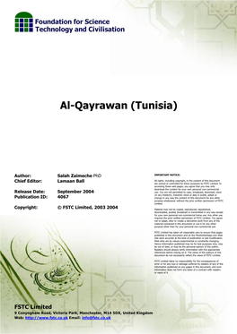 Al-Qayrawan (Tunisia)