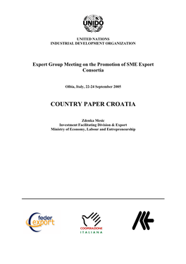 Country Paper Croatia