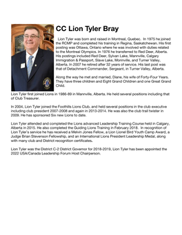 CC Lion Tyler Bray