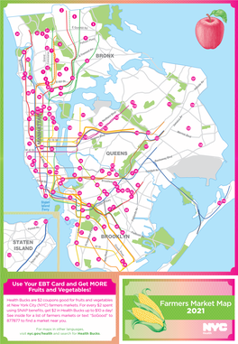 Farmers Market Map 2021