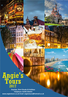 Angies Summer Winter Brochure 2017 Cover