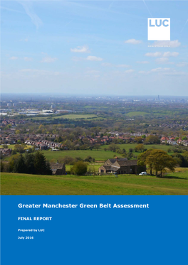Greater Manchester Green Belt Assessment (2016)