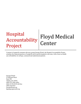 Hospital Accountability Project