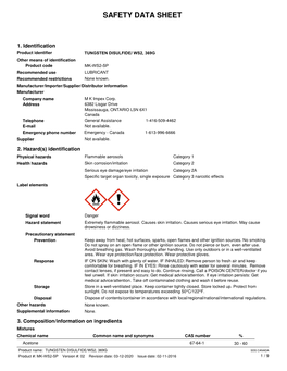 Safety Data Sheet