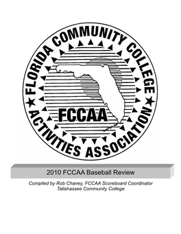 2010 FCCAA Baseball Review