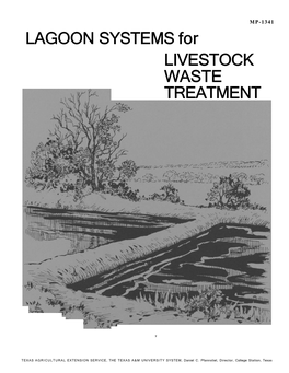 LAGOON SYSTEMS for LIVESTOCK WASTE TREATMENT