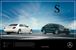 S Class Sedan Maybach Accessories Brochure