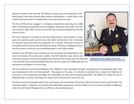 Michael W. Mclaughlin, Fire Chief Benjamin Franklin Once Said That “By Failing to Prepare, You Are Preparing to Fail”. Many