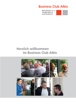 Business Club Albis Herzlich Willkommen Im Business Club Albis