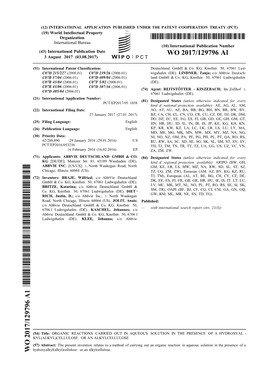 WO 2017/129796 Al 3 August 2017 (03.08.2017) P O P C T