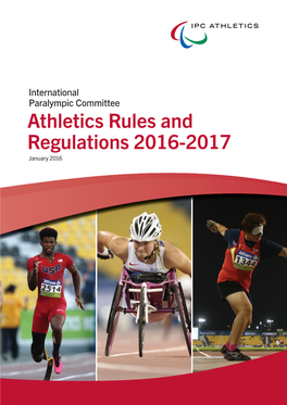 IPC Rules for Athletes