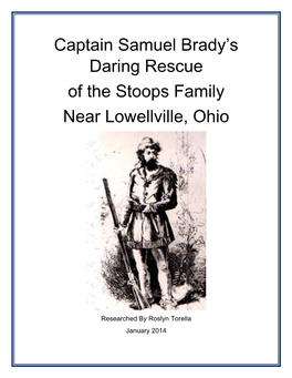 Captain Samuel Brady's Daring Rescue of the Stoops Family Near
