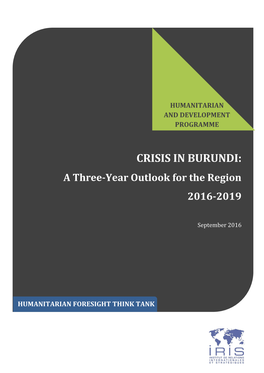 Crisis in Burundi