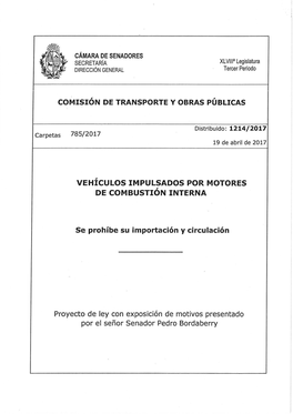 Vehículos Impulsados Por Motores De Combustion