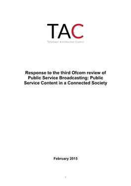 DRAFT TAC Response to Ofcom PSB III V1