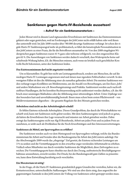 Aufruf Für Ein Sanktionsmoratorium –