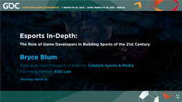 The Role of Game Developers in Building Sports of the 21St Century