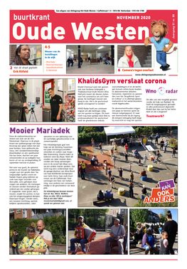 Buurtkrant NOVEMBER 2020 Jaargang 51 Nr