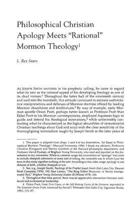 Mormon Theology1