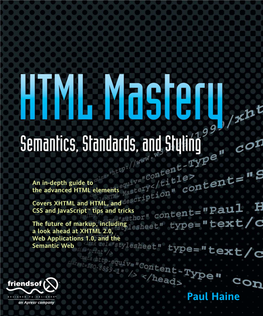 Html Mastery