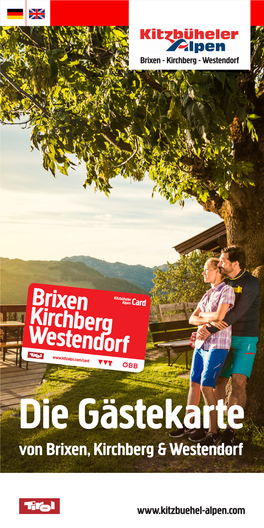 Die Gästekarte Von Brixen, Kirchberg & Westendorf