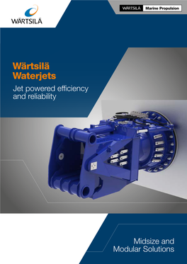 Wärtsilä Waterjets Jet Powered Efficiency and Reliability