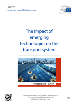 The Impact of Emerging Technologies on the Transport System