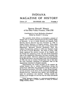 Indiana Magazine of History