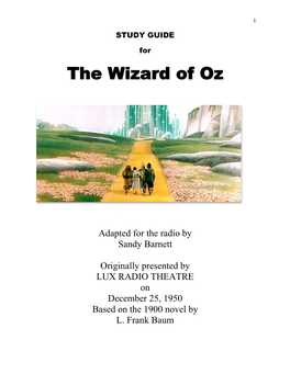 The Wizard of Oz