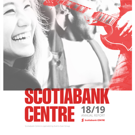 Scotiabank Centre 2018-2019 Annual Report