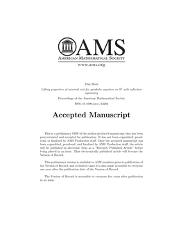 Pre-Publication Accepted Manuscript