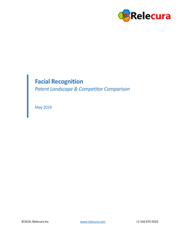 Facial Recognition – Patent Landscape & Competitor Comparison