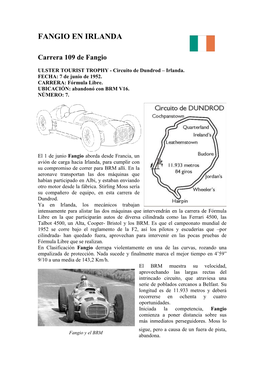 Fangio En Irlanda