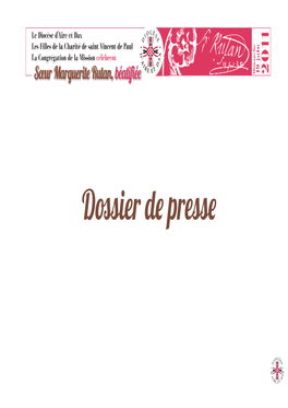 Dossier De Presse V1:Mise En Page 1.Qxd