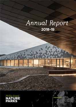Annual Report 2018 19 Phillip Island Nature Parks