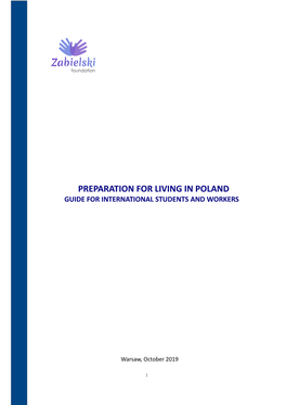 Preparation for Living in Poland Guide for International Students and Workers