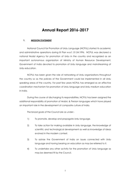 Annual Report 2016-2017