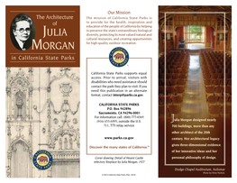 The Architecture of JULIA MORGAN