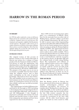 Harrow in the Roman Period