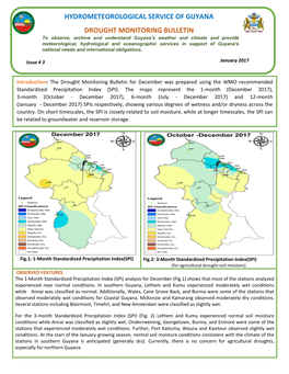 Hydrometeorological Service of Guyana Drought