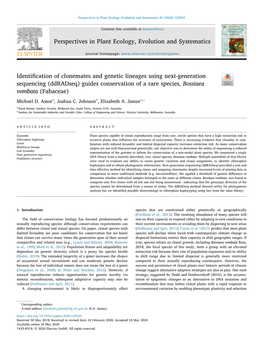 Identification of Clonemates and Genetic Lineages