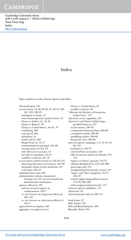 China's Gilded Age Yuen Yuen Ang Index More Information Www