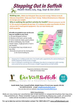 Forest Heath Health Walks