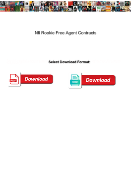 Nfl Rookie Free Agent Contracts